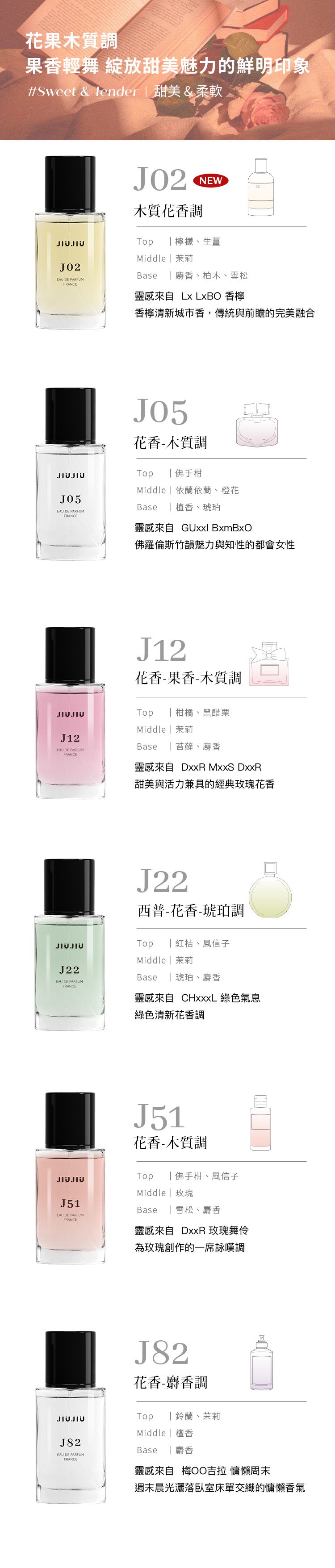 JIUJIU 香水 親親 香水 香氛 JIUJIU