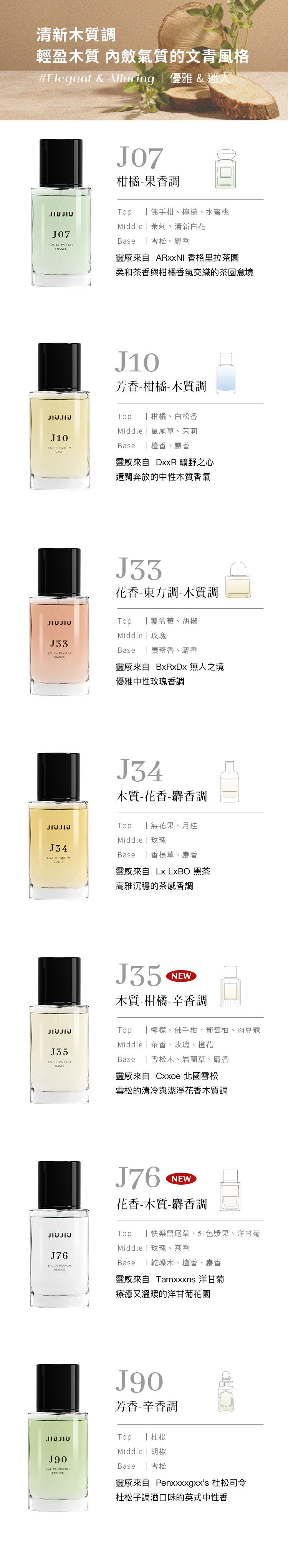 JIUJIU 香水 親親 香水 香氛 JIUJIU