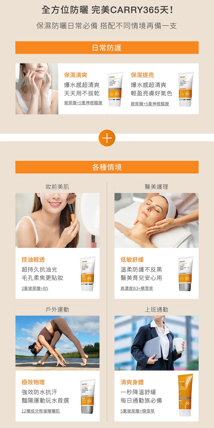 舒緩 臉部保養 防曬 臉部保養 防曬乳 防曬