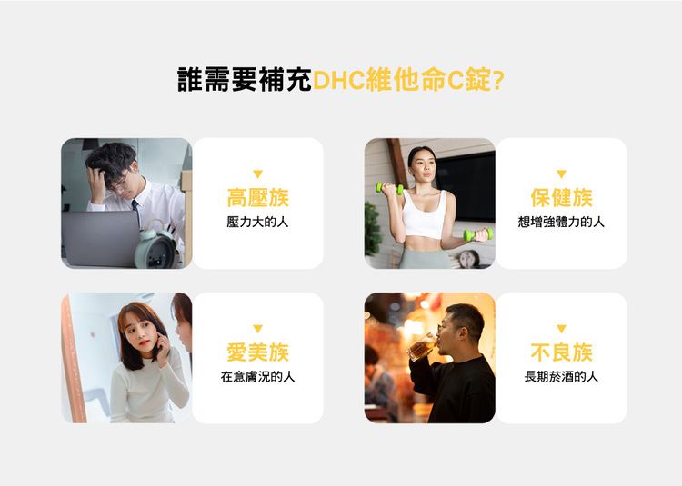 DHC 持續型 維他命C 抗氧化 DHC 抗氧化