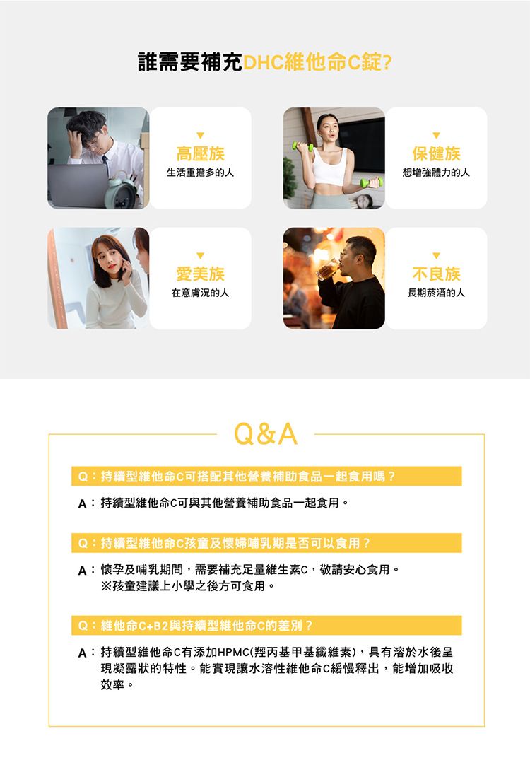 DHC 持續型 維他命C 抗氧化 DHC 抗氧化