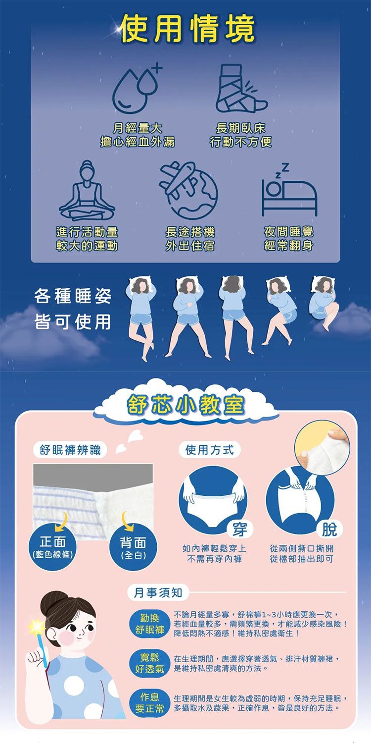 涼感 防漏 抑菌 涼感 抑菌 超薄