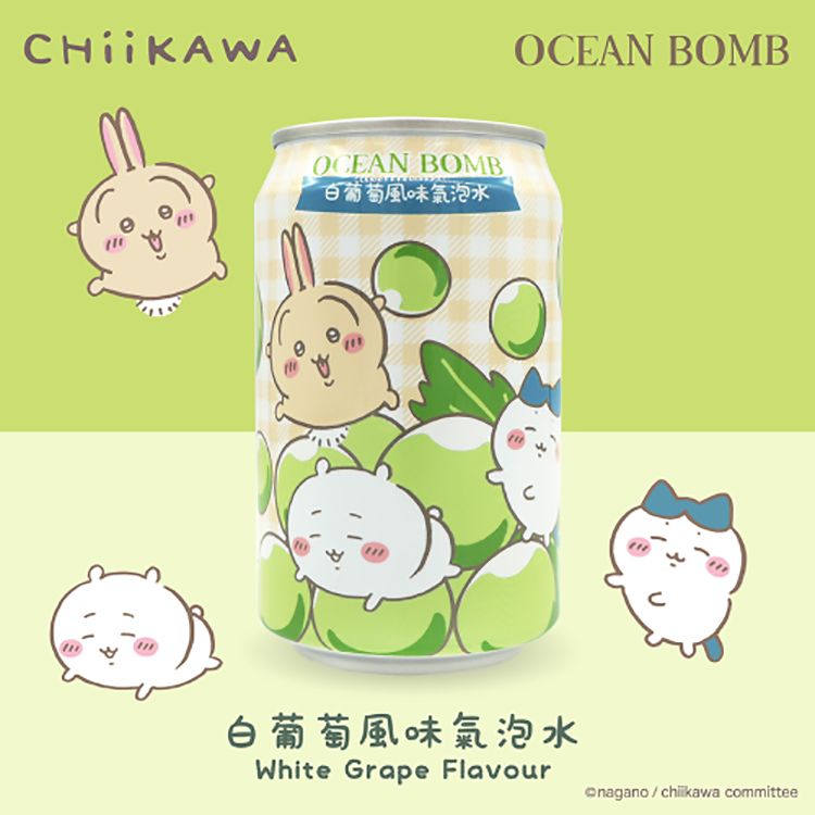 蜜桃 氣泡水 OCEAN BOMB 氣泡水