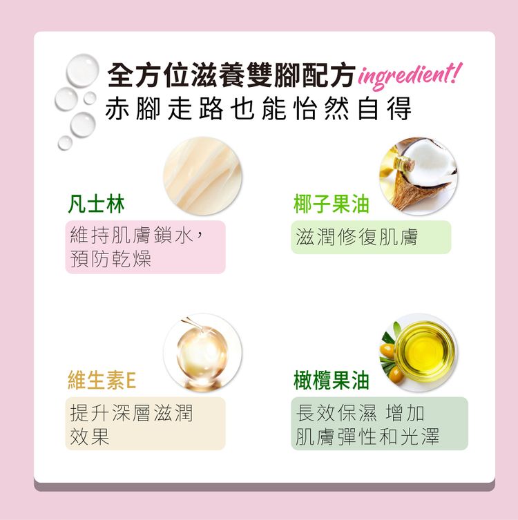 豐潤 保濕 護足霜 保濕 保濕 柔嫩