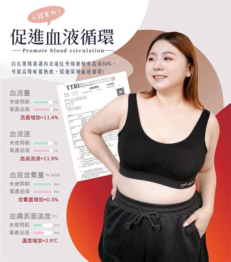 透氣 內衣 透氣 石墨烯