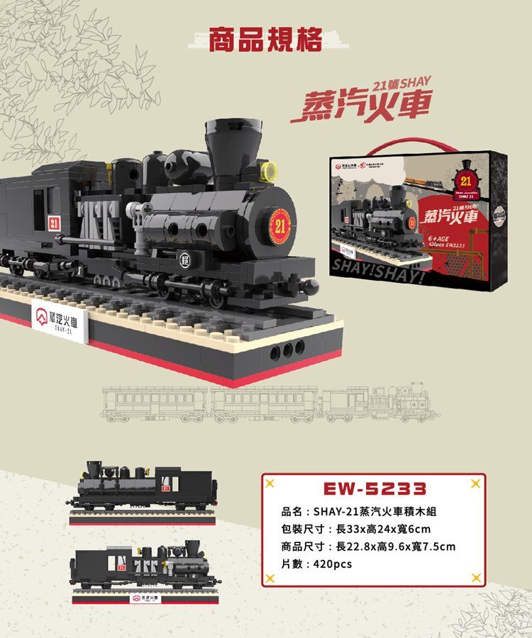 積木 TRUE WAY TOY 積木 火車 TRUE WAY TOY 火車