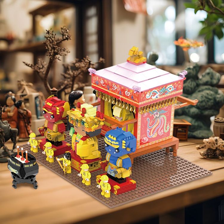 積木 TRUE WAY TOY TRUE WAY TOY 白沙屯媽祖 積木 白沙屯媽祖