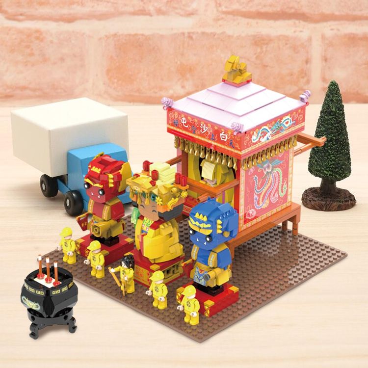 積木 TRUE WAY TOY TRUE WAY TOY 白沙屯媽祖 積木 白沙屯媽祖