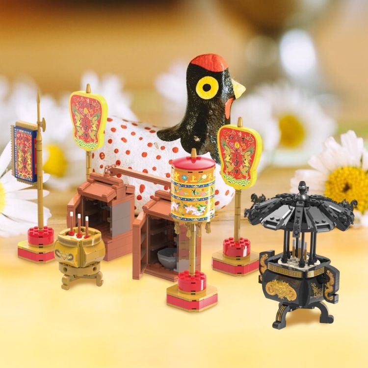 積木 TRUE WAY TOY TRUE WAY TOY 香爐 積木組 TRUE WAY TOY