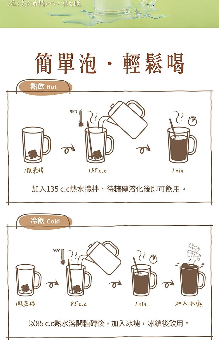 沖泡飲品 獨立包裝 沖泡飲品 冰糖 古法 MEDOLLY
