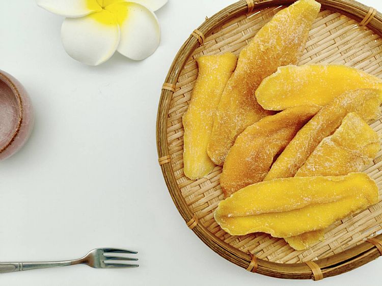 芒果 果乾 果乾 德利