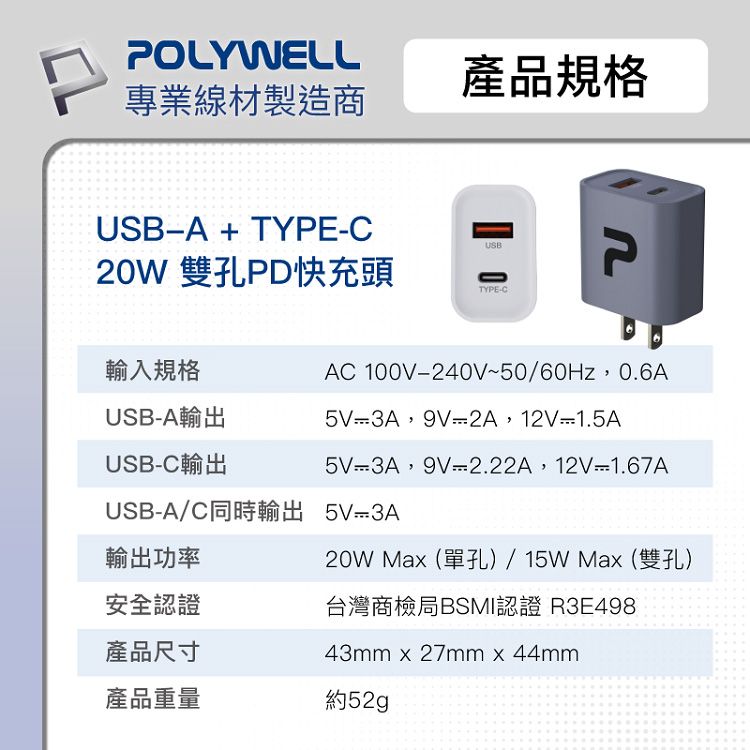 快充 充電器 type c 快充 雙孔 充電器