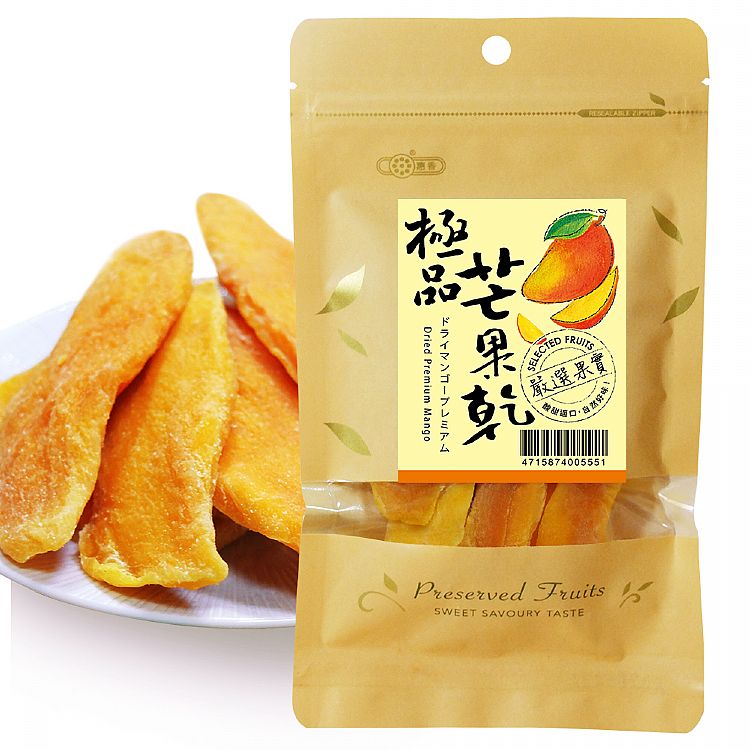 芒果 果乾 果乾 惠香