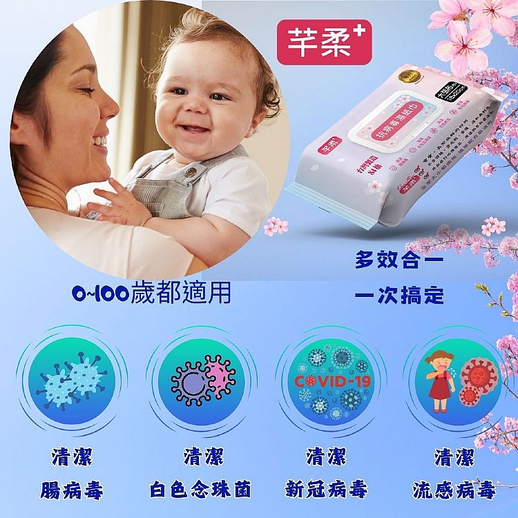 濕紙巾 溫和 溫和 草本 濕紙巾 草本