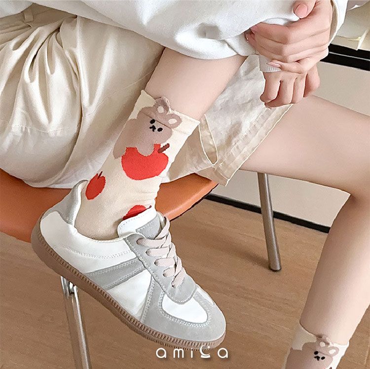 親膚 AMICA 中筒襪 AMICA 中筒襪 親膚