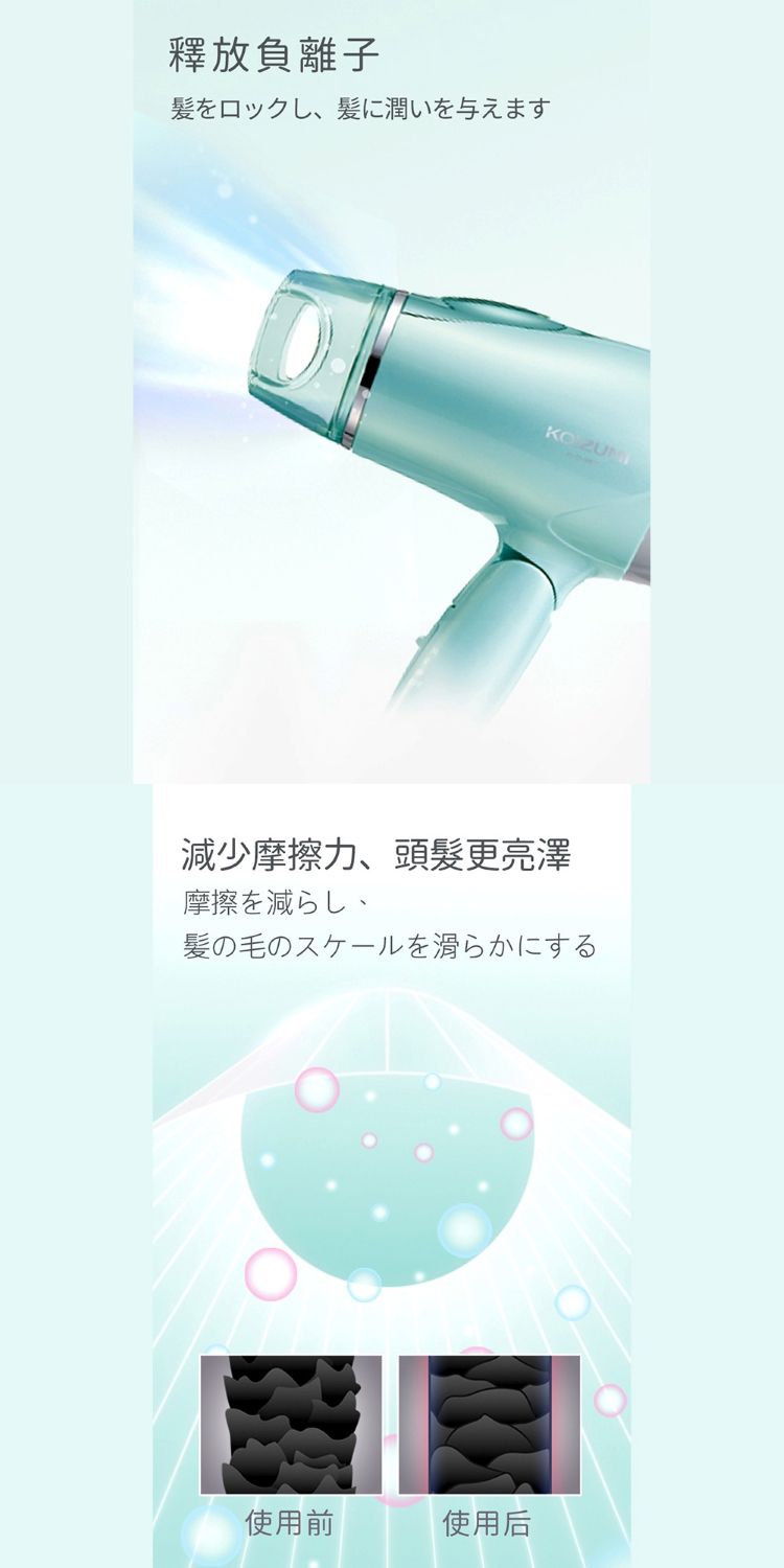 負離子 吹風機 快乾 japan 大風量 吹風機