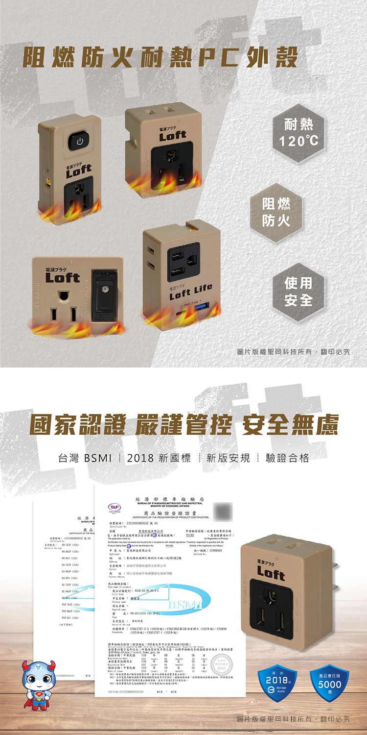 工業風 Dr.AV 工業風 插座 阻燃 Dr.AV