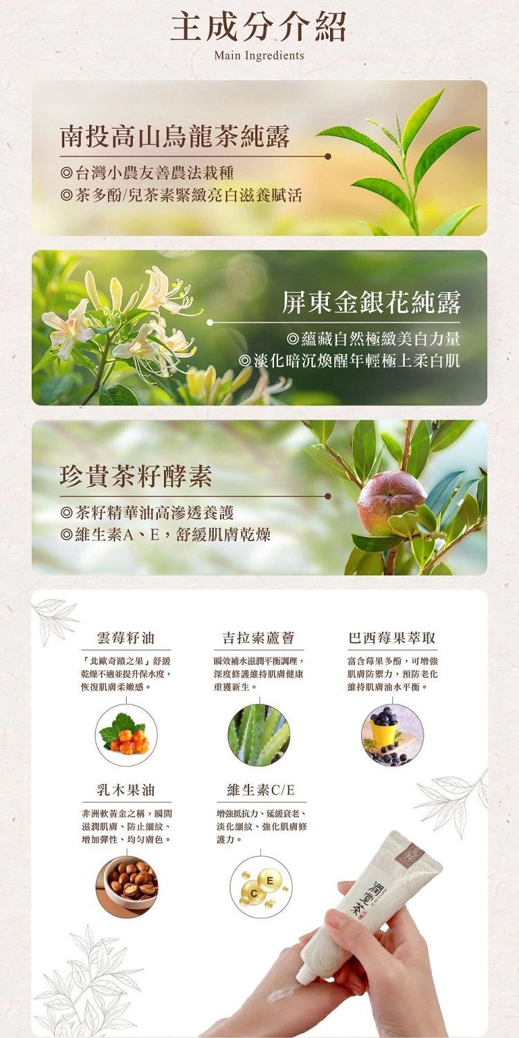 臺灣 護手霜 修復 臺灣 茶籽 茶寶