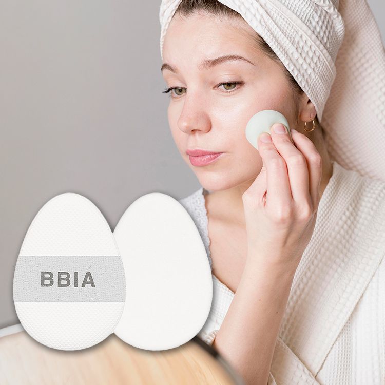 韓國 BBIA 遮瑕 韓國 粉撲 上妝
