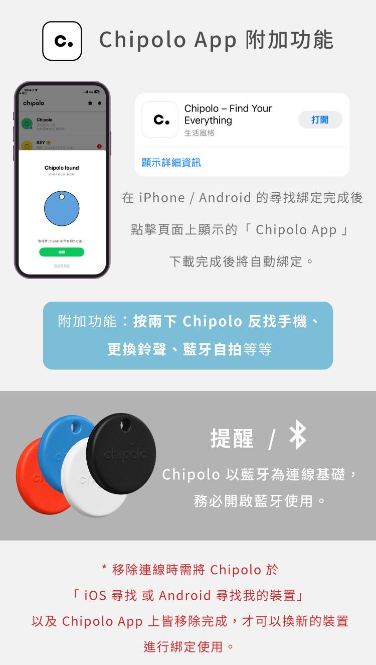 Chipolo 防丟小幫手
