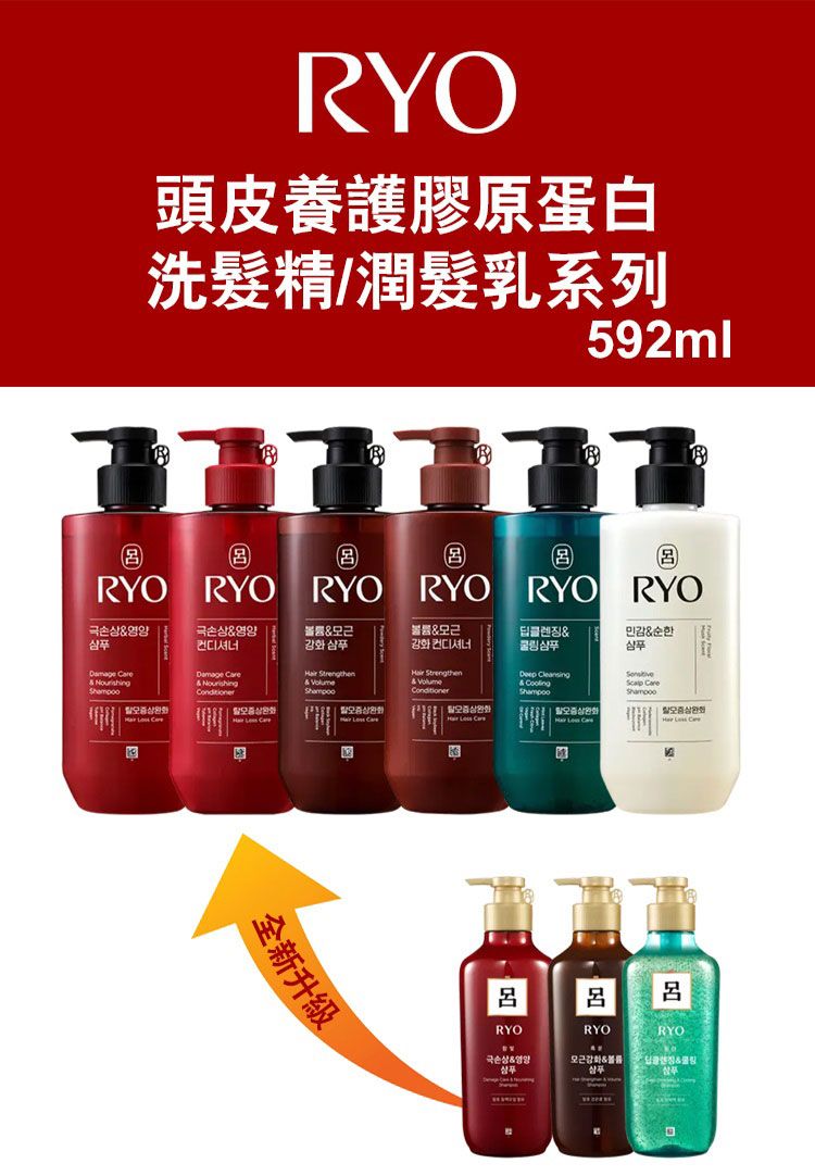 持久 韓國 韓國 膠原蛋白 頭皮 洗髮精
