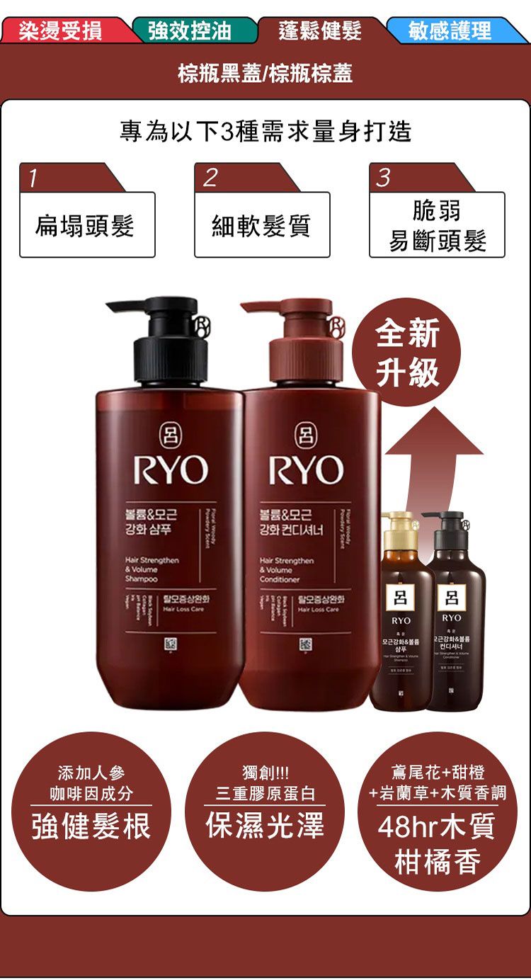 持久 韓國 韓國 膠原蛋白 頭皮 洗髮精