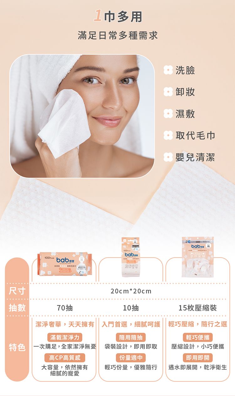 20251027094938534_750_0_80.jpg 洗臉巾 乾濕兩用 乾濕兩用 清潔 洗臉巾 珍珠紋