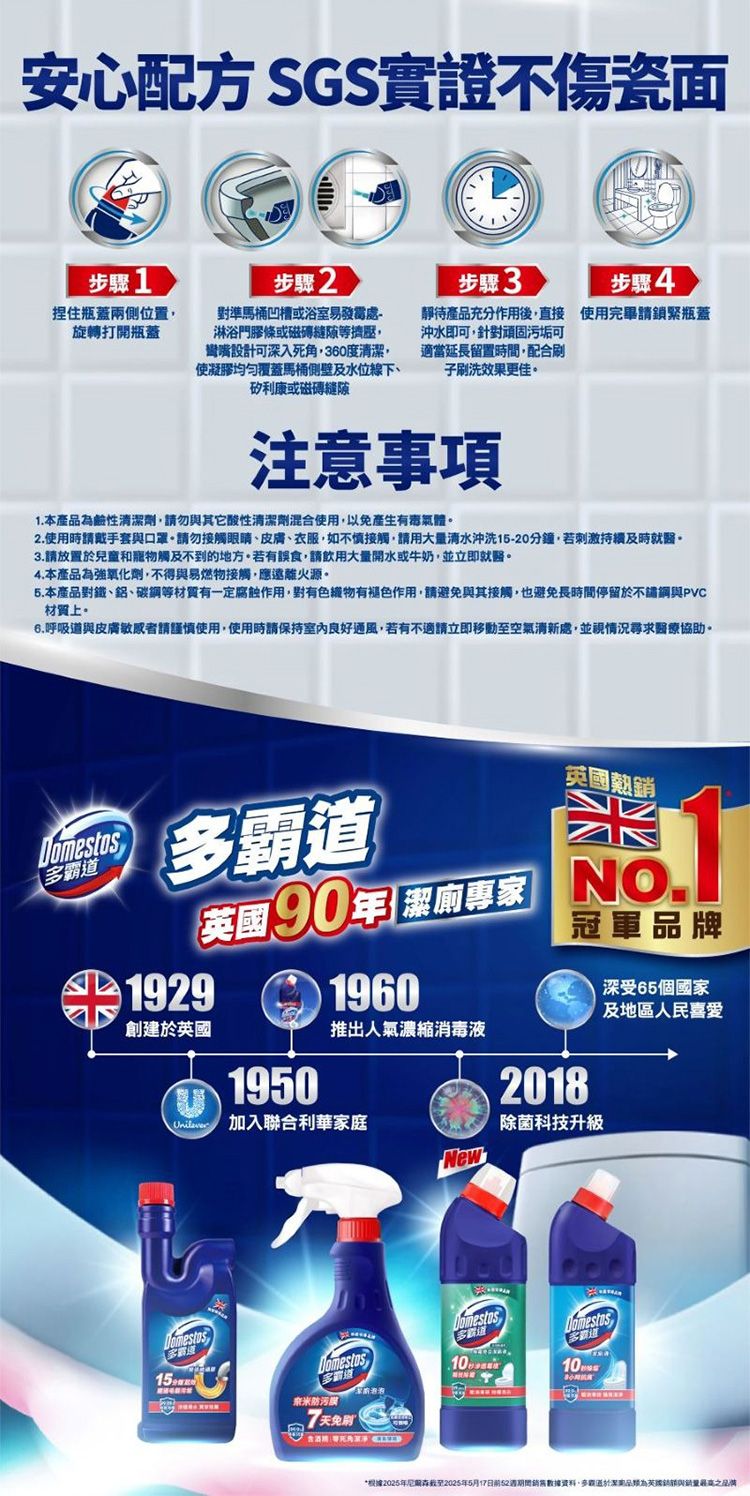 強效 Domestos