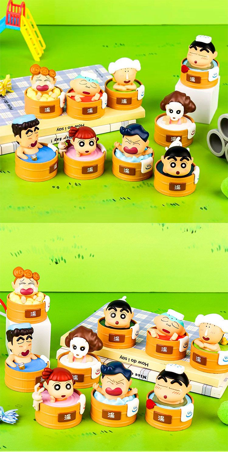 盲盒 公仔 玩具 盲盒 蠟筆小新 公仔