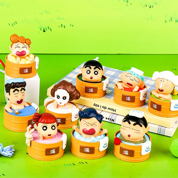 盲盒 公仔 玩具 盲盒 蠟筆小新 公仔