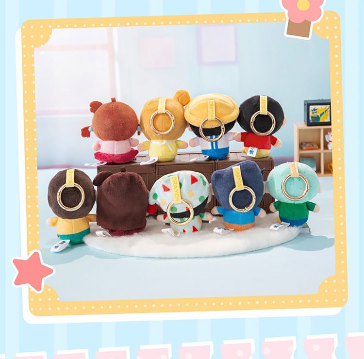 可愛 盲盒 迷你 盲盒 蠟筆小新 盲盒