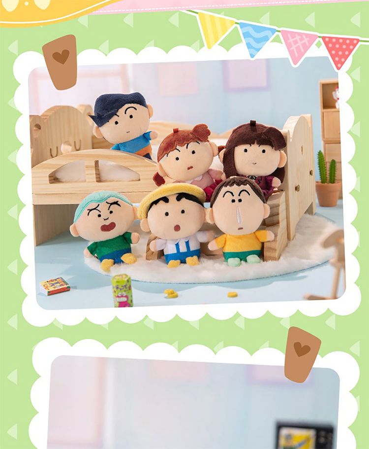 可愛 盲盒 迷你 盲盒 蠟筆小新 盲盒