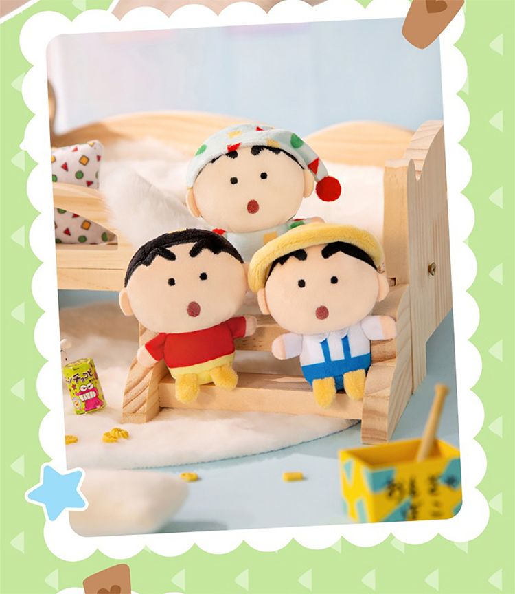 可愛 盲盒 迷你 盲盒 蠟筆小新 盲盒