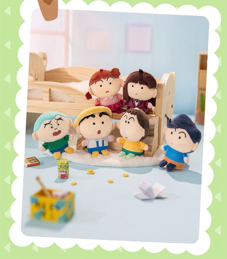 可愛 盲盒 迷你 盲盒 蠟筆小新 盲盒