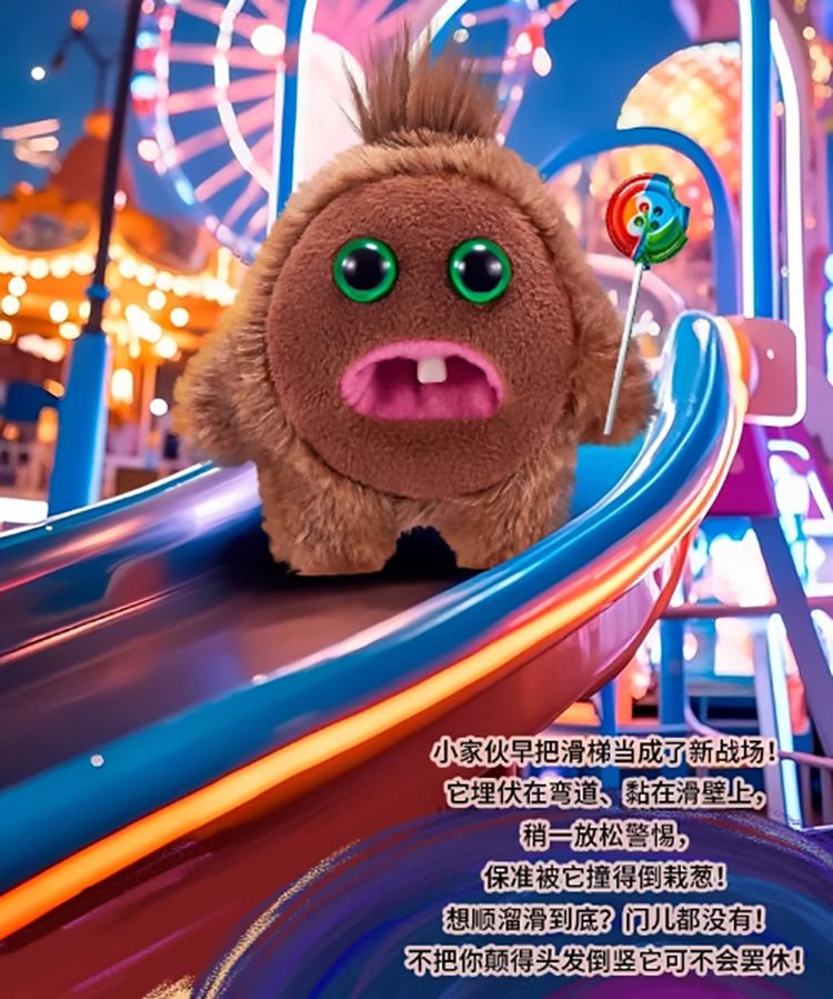 可愛 公仔 毛絨 公仔 Fuggler 公仔