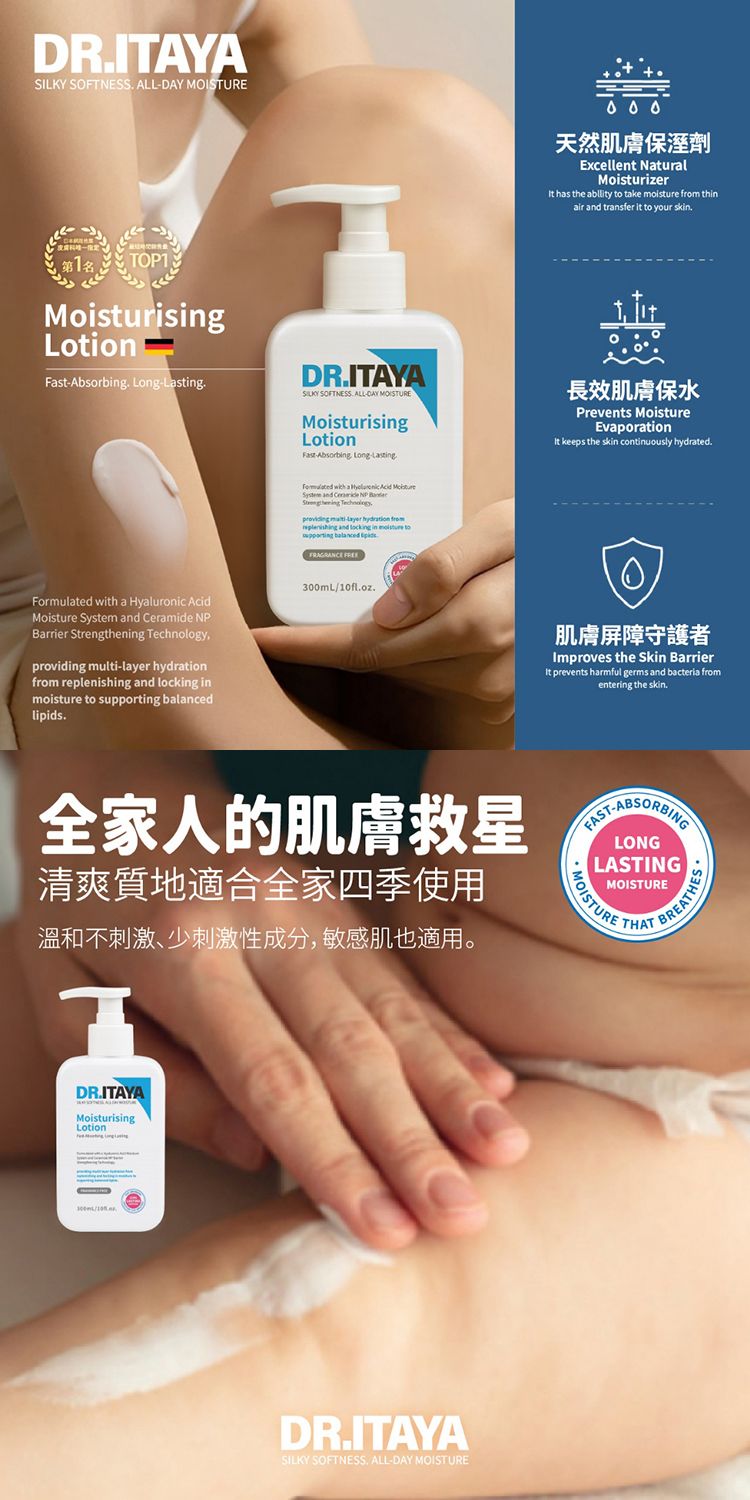 補水 保濕 保濕 鎖水 保濕 身體乳