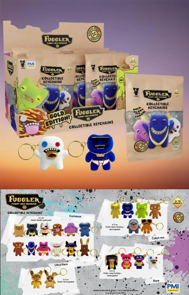 盲盒 公仔 公仔 盲抽 Fuggler 公仔