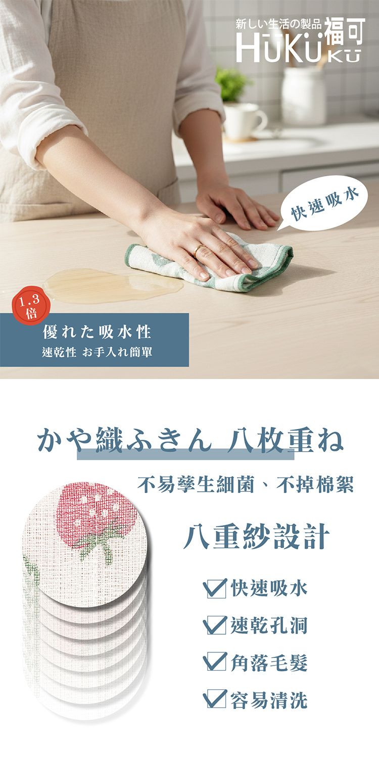 吸水 抹布 廚房 清潔用品 廚房 清潔