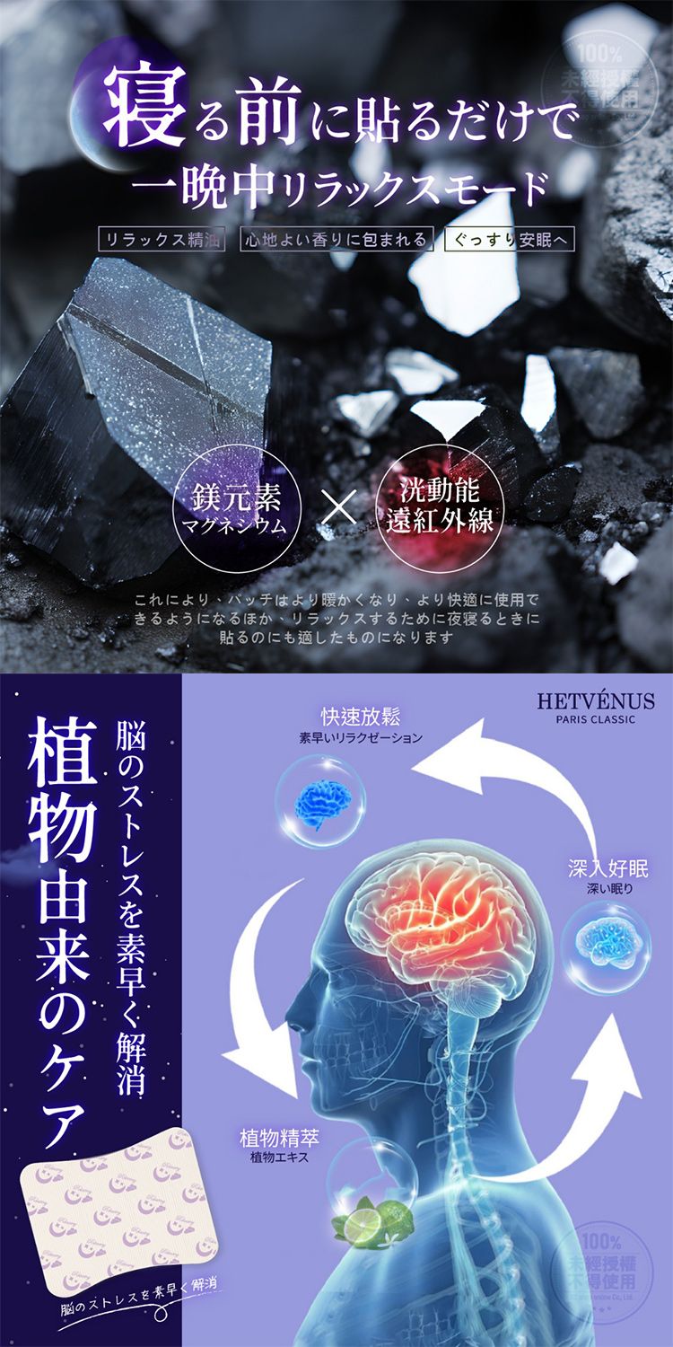 香氛 精油 精油 貼布 精油 HETVENUS