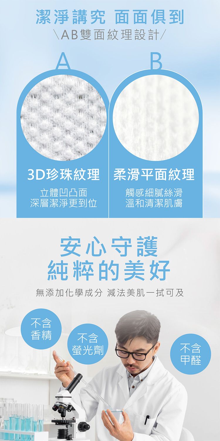 20260529161543106_750_0_80.jpg 洗臉巾 乾濕兩用 洗臉巾 珍珠紋 乾濕兩用 清潔