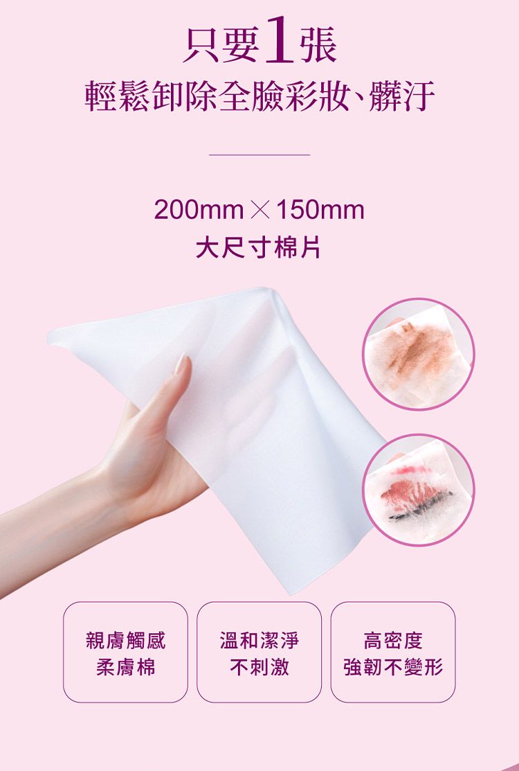 森田藥粧 卸妝棉 潔淨 卸妝