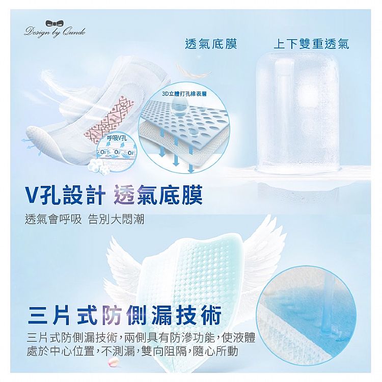 涼感 衛生棉 日用 衛生棉 抑菌 衛生棉