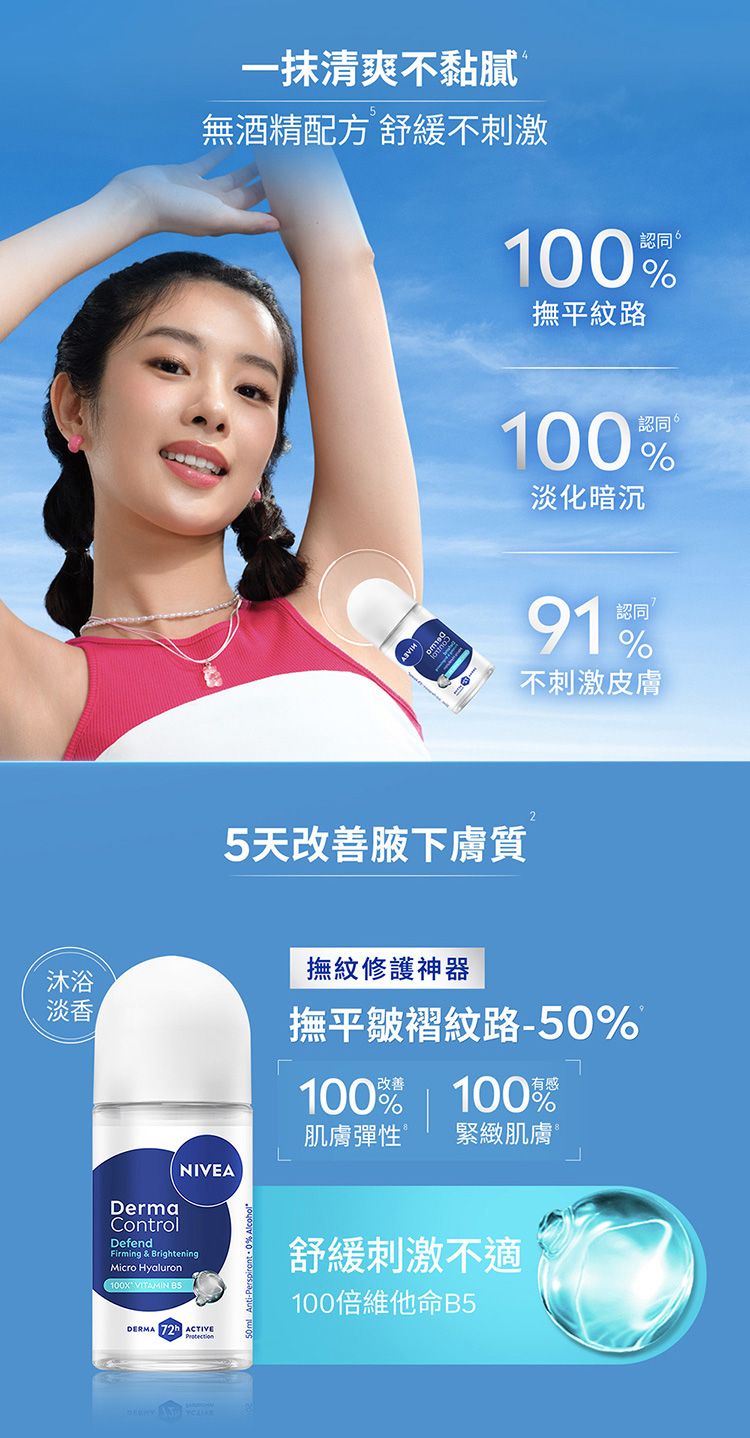 妮維雅 止汗 止汗 乾爽 乾爽 妮維雅