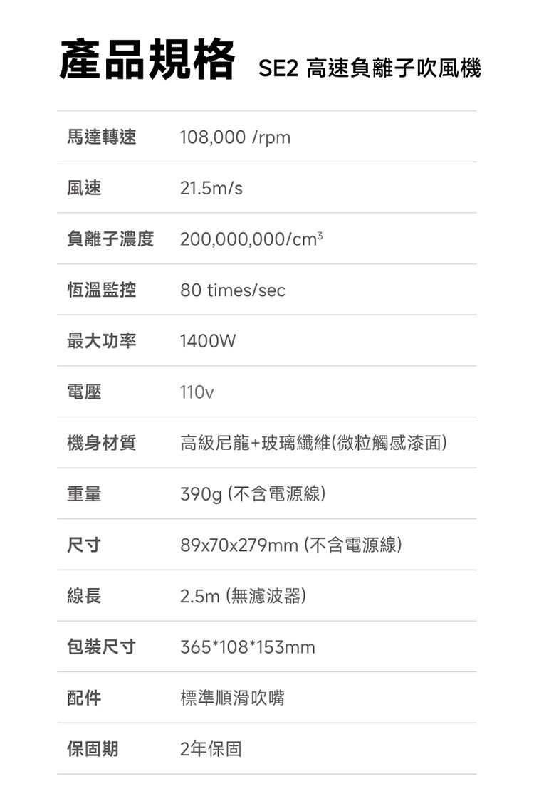 負離子 吹風機 徠芬 吹風機 Laifen 吹風機