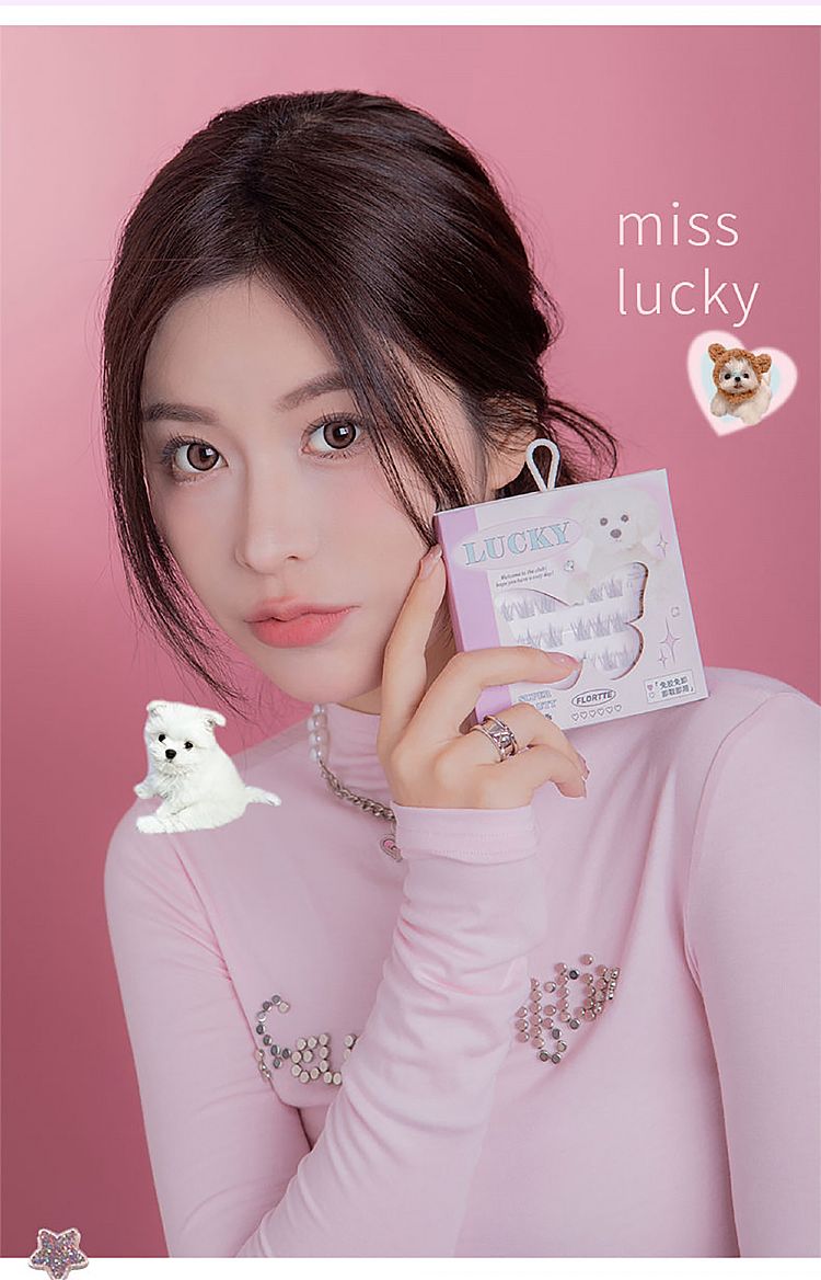 免膠 假睫毛 花洛莉亞 假睫毛 假睫毛 FLORTTE