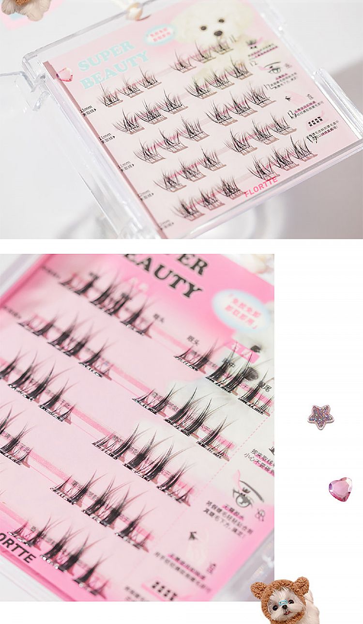 免膠 假睫毛 花洛莉亞 假睫毛 假睫毛 FLORTTE