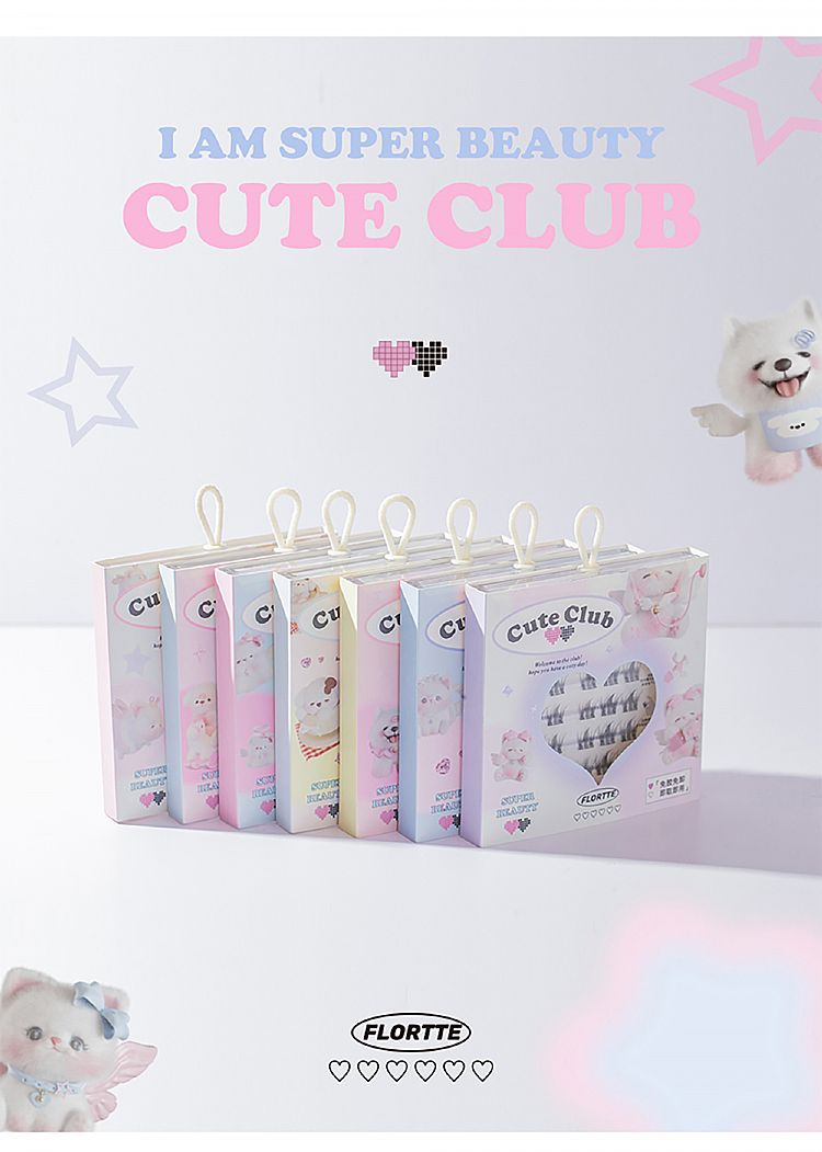 免膠 假睫毛 花洛莉亞 假睫毛 假睫毛 FLORTTE