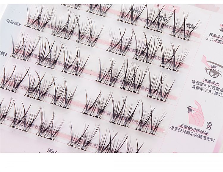 免膠 假睫毛 花洛莉亞 假睫毛 假睫毛 FLORTTE