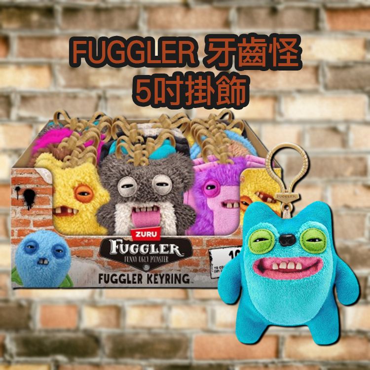 毛絨 公仔 公仔 牙齒怪 毛絨 牙齒怪