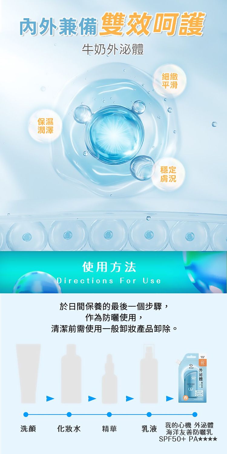 保濕 防曬 防曬乳 臉部防曬 防曬乳 SPF50